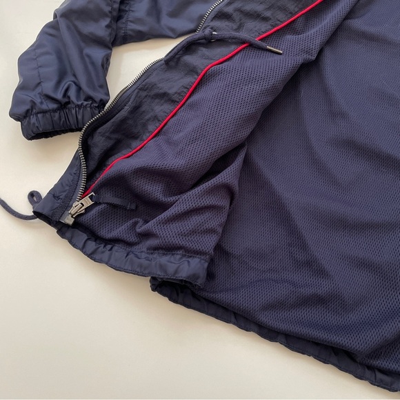 TOMMY HILFIGER Navy Blue Utility Full Zip Windbreaker Size XXS - Picture 6 of 13
